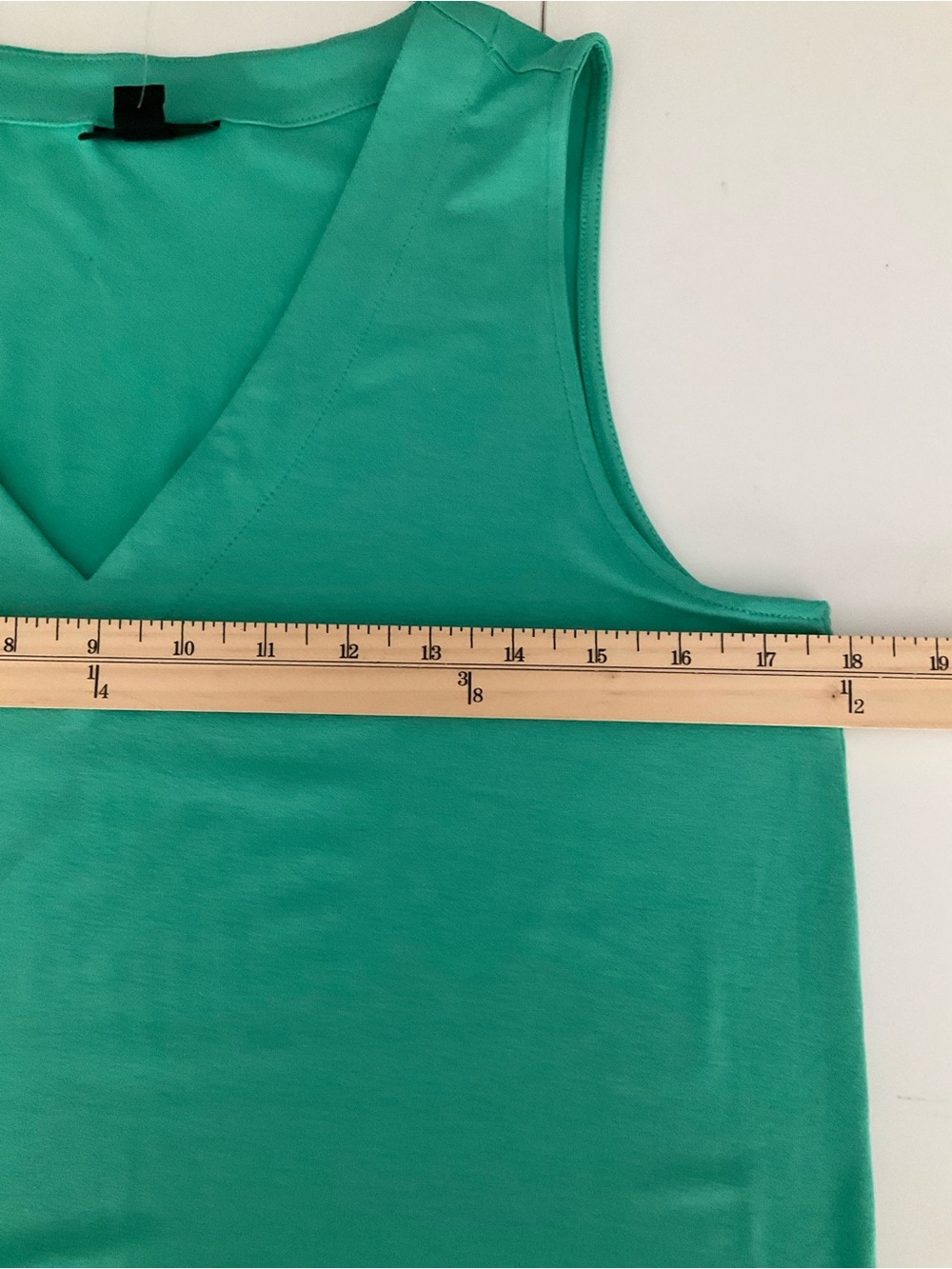 J. Jill Wearever Layering Tunic Tank Top Mint Julep Green V-Neck Size Small NWT - Picture 11 of 11